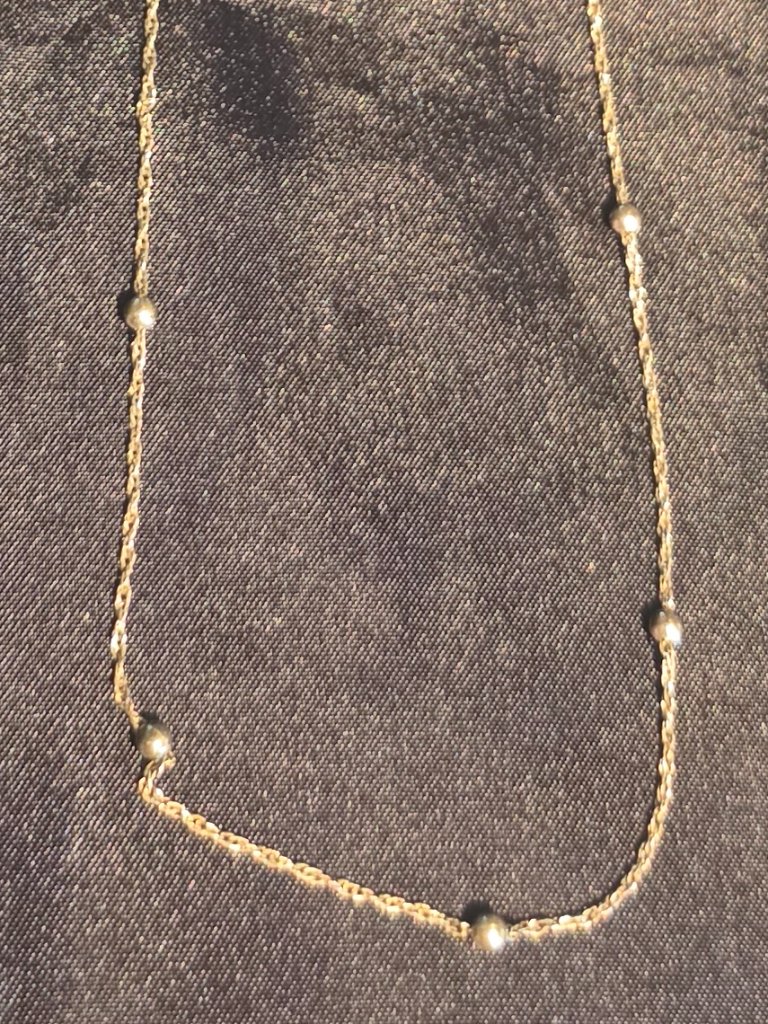 Vintage Italian 925 Sterling Silver 24 Necklace